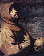 Francisco de Zurbaran St Francis Sweden oil painting artist